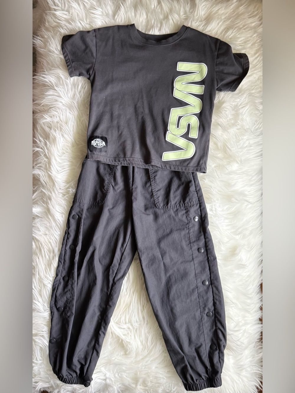NASA & Studded Swoosh Jogger Set